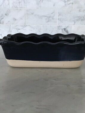 Emile Henry ruffled rectangular loaf pan Williams Sonoma